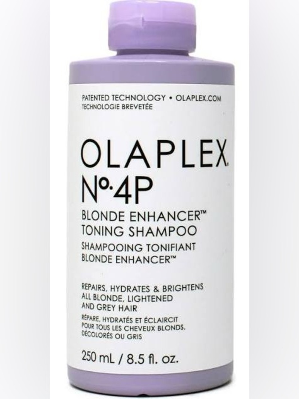 Olaplex No. 4P blonde enhancer toning shampoo